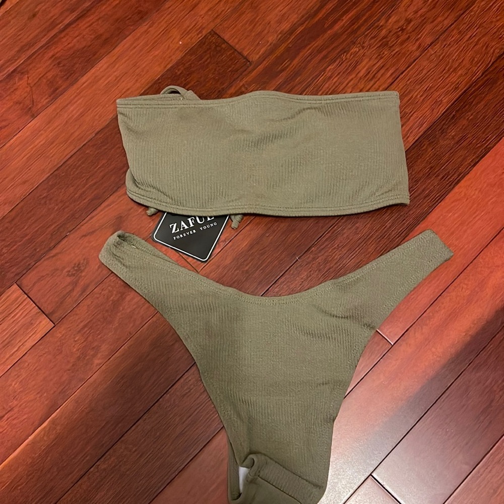 Strapless Bikini Set
